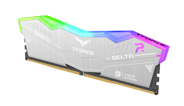 十銓推出T-FORCE DELTA RGB ECO DDR5內(nèi)存：首次使用PCR再生塑料