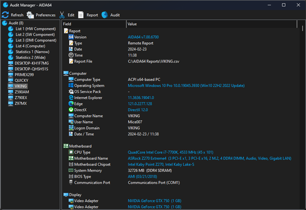 AIDA64 7.20正式版發(fā)布：RTX 30/40功耗檢測(cè)更精準(zhǔn)