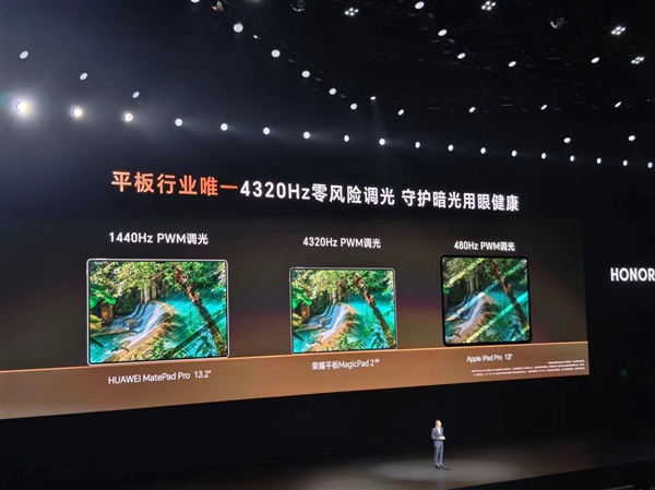 2999元起 榮耀平板MagicPad2發(fā)布：全球首發(fā)4320Hz零風險調(diào)光護眼屏