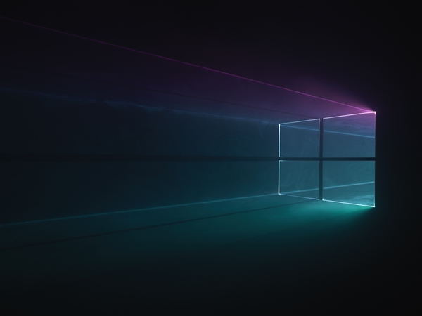 Windows 10默認壁紙竟不是電腦生成！真實激光、窗戶打出來的