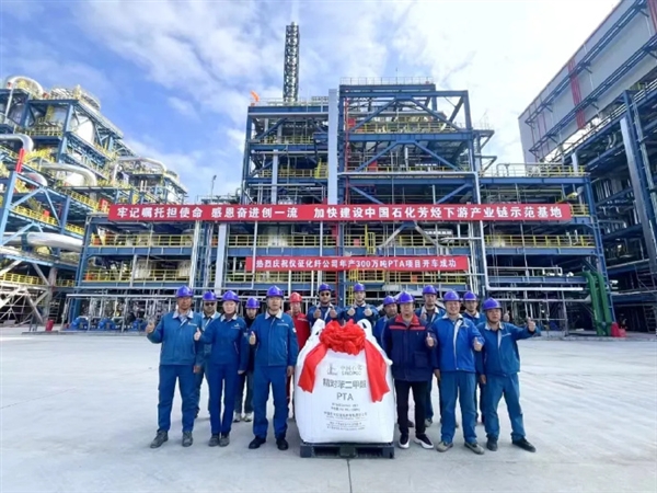 全球單體產(chǎn)能最大的PTA項目正式投產(chǎn)：產(chǎn)能達(dá)300萬噸/年 