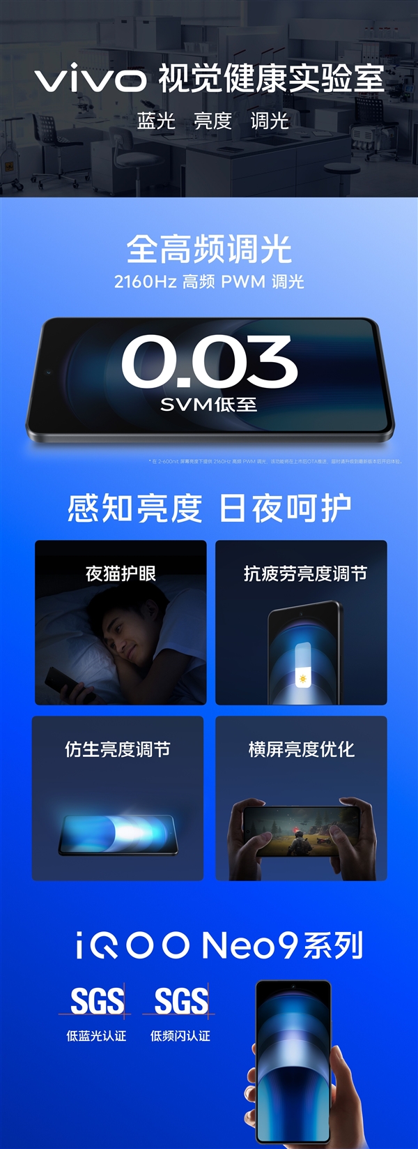 iQOO Neo9 Pro配備1.5K屏：iQOO最護(hù)眼的手機(jī)屏幕