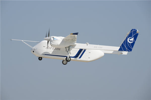 中國(guó)HH-100航空商用無人運(yùn)輸機(jī)成功首飛：滿載700千克、可飛520千米
