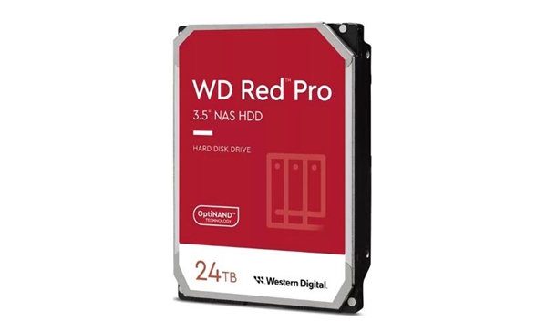 西部數(shù)據(jù)推出24TB WD Red Pro機(jī)械硬盤(pán)：適用于企業(yè)級(jí)NAS系統(tǒng)