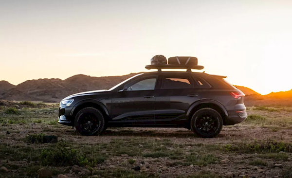 奧迪首款電動硬派越野車！Q8 e-tron達喀爾版曝光：售94萬元