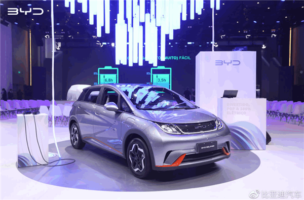 比亞迪海豚在巴西熱銷：上市當(dāng)日平均每5分鐘售出2臺(tái)