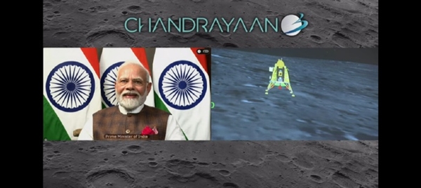 “月船3號(hào)”飛船成功登月！印度霸氣慶祝：努力15年 我們是第一