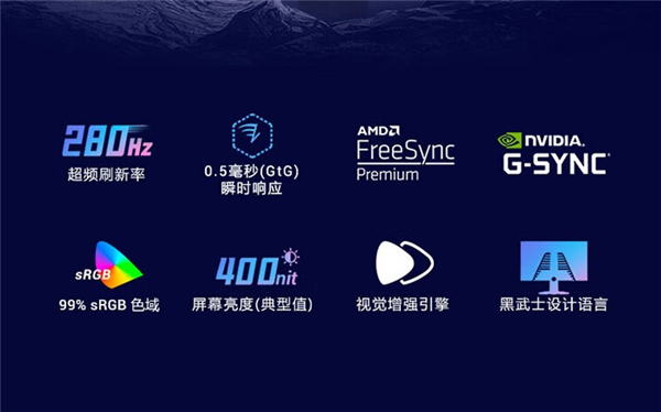 1599元 戴爾新款24.5寸電競顯示器上線：280Hz超高刷