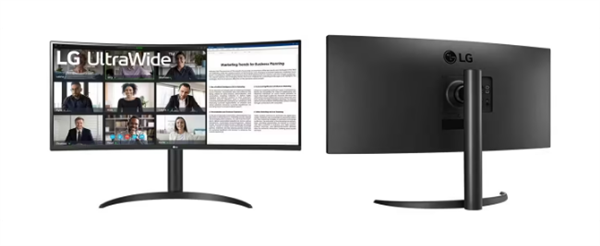 LG發(fā)布新款34寸帶魚屏：2K 100Hz高刷屏、5ms響應(yīng)
