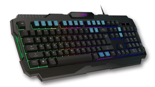 微星推出FORGE G100鍵盤：1000萬次按鍵壽命、支持RGB燈效