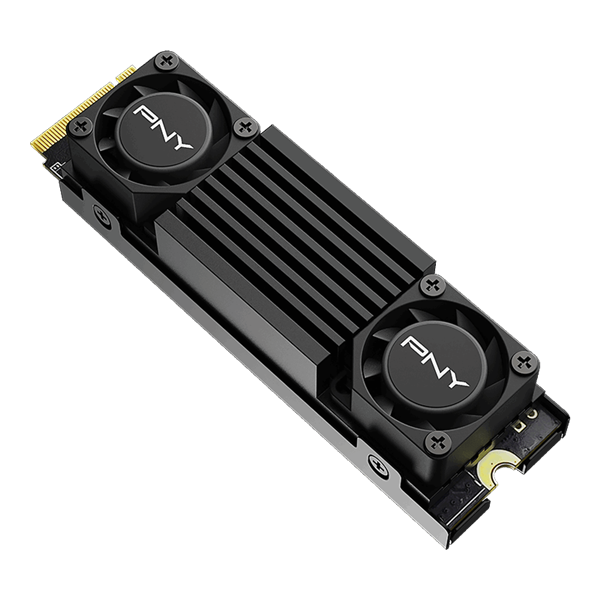 方向錯(cuò)了！PNY PCIe 5.0 SSD竟然用上雙風(fēng)扇 仍舊殘血