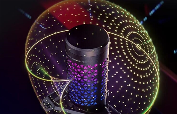 1299元 華碩發(fā)布ROG Carnyx游戲麥克風(fēng)：高通濾波降噪、支持RGB