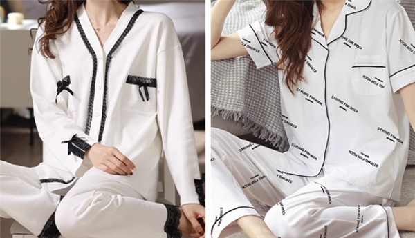 清倉撿漏更便宜 浪莎純棉男女開衫家居服睡衣19.9元