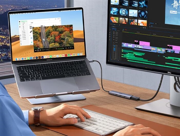 129元 綠聯(lián)推出五合一拓展塢：最高支持240Hz輸出