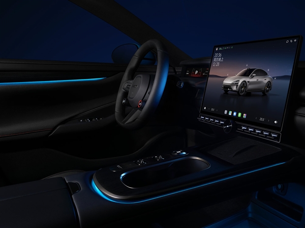 小米SU7內(nèi)飾高清圖公布！堅(jiān)持保留物理按鍵 二排空間超寶馬5系