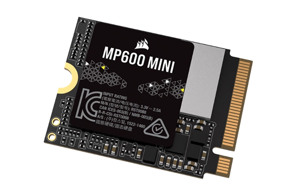 美商海盜船MP600 Mini新增2TB版:寫入速度高達(dá)6200 MB/s(圖2) 美商海盜船MP600 Mini新增2TB版:寫入速度高達(dá)6200 MB/s