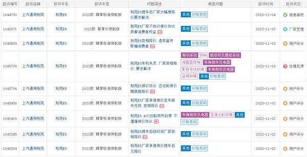 別克E5遭車主集體投訴：變相優(yōu)惠4萬元 保價(jià)期內(nèi)不補(bǔ)償