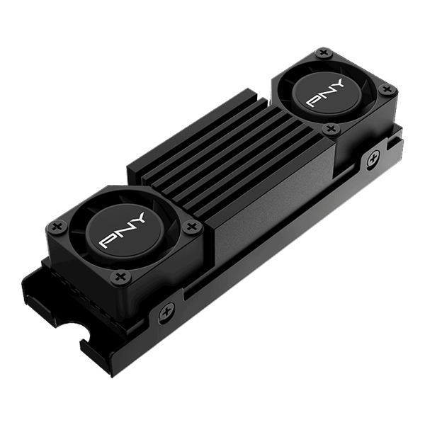 方向錯(cuò)了！PNY PCIe 5.0 SSD竟然用上雙風(fēng)扇 仍舊殘血