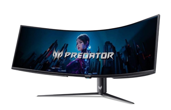 宏碁推出掠奪者Z57電競顯示器：分辨率達(dá)7620x2160、120Hz高刷
