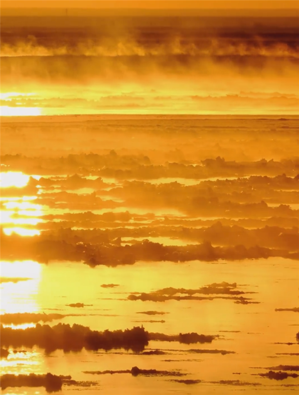 奇觀！黃河“開鍋”了：全國大部持續(xù)低溫