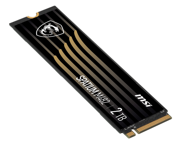 微星發(fā)布Spatium M570 Pro Frozr PCIe 5.0 SSD：無風(fēng)扇讀寫都高達(dá)12GBs