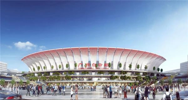 百年老站升級擴(kuò)建！廣州白云站今日正式投入運(yùn)營：7層站房