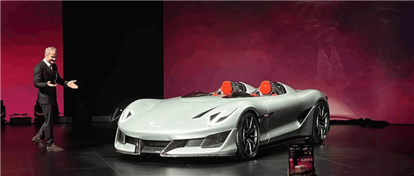比亞迪方程豹敞篷跑車(chē)SUPER 9亮相：剪刀門(mén)、無(wú)風(fēng)擋