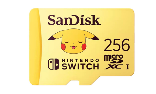 西部數據聯名任天堂：推出“寶可夢”系列microSD卡