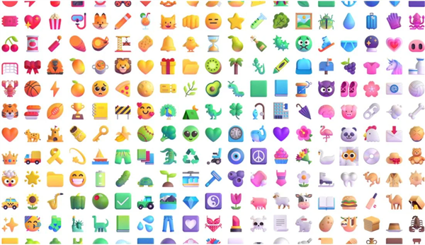 首次亮相已有兩年：Win 11終于上線全新3D Emoji