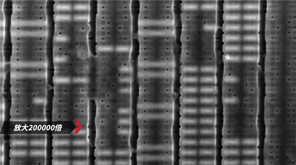 芯片放大10萬倍后 晶體管竟然長這樣