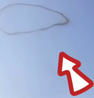 陜西一地上空現(xiàn)巨型黑圈：成因成謎