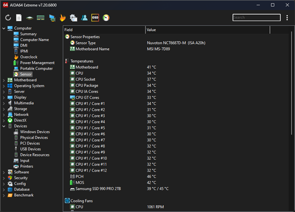 AIDA64 7.20正式版發(fā)布：RTX 30/40功耗檢測(cè)更精準(zhǔn)