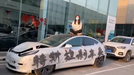 車頂維權(quán)女車主起訴特斯拉二審敗訴：特斯拉及陶琳不用賠禮道歉