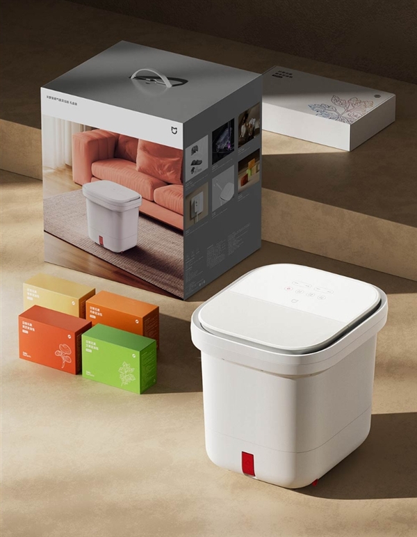 眾籌949元！小米發(fā)布米家智能氣囊足浴器禮盒裝：支持米家App