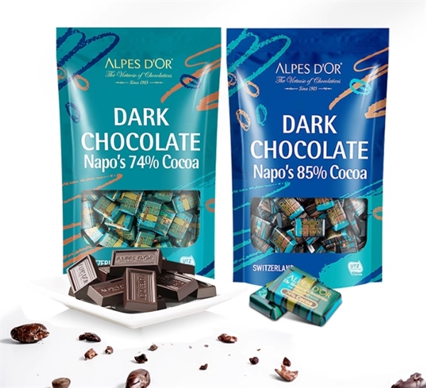 微苦不澀 愛普詩74%黑巧克力清倉：110顆39.9元