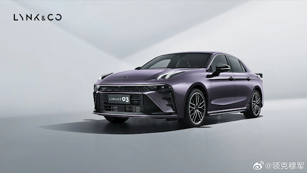 自帶小尾翼！領(lǐng)克03冠軍版汽車官圖發(fā)布：延續(xù)家族式風(fēng)格
