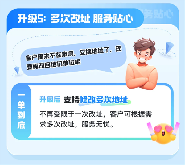 京東快遞改地址功能升級：支持多次修改單號不變 時效提升1~3天