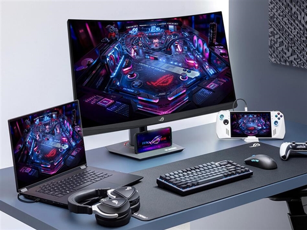 華碩ROG發(fā)布新款32寸電競(jìng)顯示器：Fast VA面板、280Hz高刷