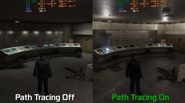 23年前的《馬克思佩恩》改造加入光追:幀率從1400FPS變成65FPS(圖5) 23年前的《馬克思佩恩》改造加入光追:幀率從1400FPS變成65FPS