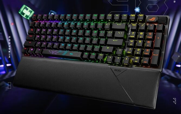 首發(fā)1099元 ROG游俠2機(jī)械鍵盤上架：雪武白軸、三模連接