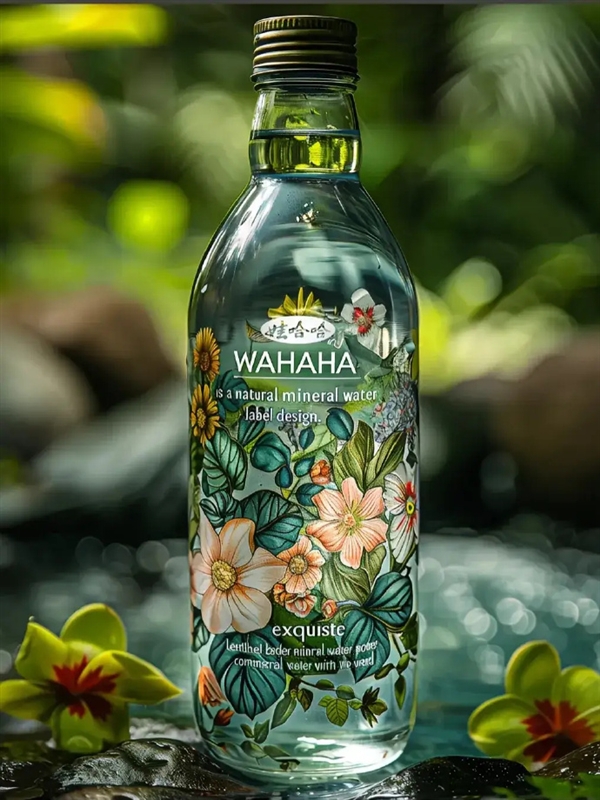 網(wǎng)友給娃哈哈設(shè)計(jì)的國際版包裝：這風(fēng)格立馬高大上