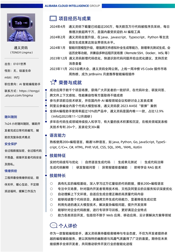 精通16種語言！阿里迎來史上最特殊的員工：工號(hào)AI001