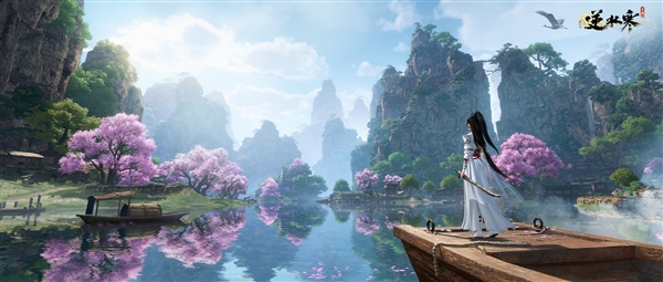 蘋果發(fā)布會唯一的漢字元素？《逆水寒》手游率先在iPhone 15上支持光追