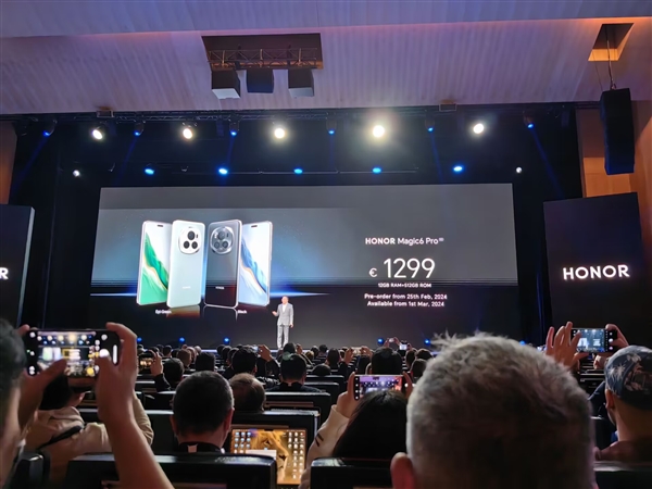 榮耀Magic 6 Pro海外正式發(fā)布！5項DXO金牌認(rèn)證、多個全球第一驚艷MWC 2024