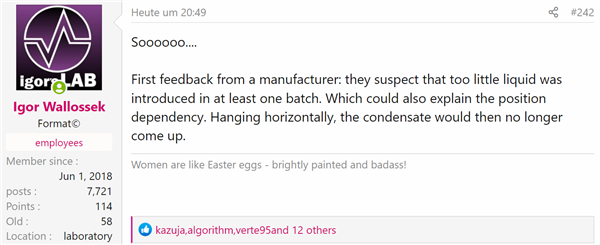 AMD RX 7900 110度高燒！竟然是水加少了