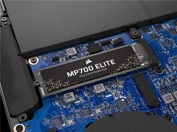 海盜船發(fā)布MP700 Elite PCIe 5.0 SSD：最高只能跑10GB/s