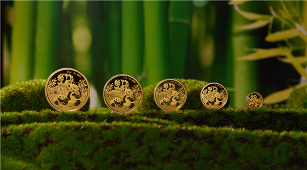 2025版“熊貓幣”來了：1千克純金打造 面值1萬元