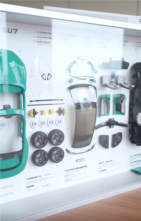 雷軍首次展示小米SU7車模三款新配色：最受歡迎的霞光紫來了