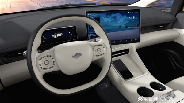 采用航空美學(xué)打造！吉祥汽車首車內(nèi)飾細(xì)節(jié)曝光