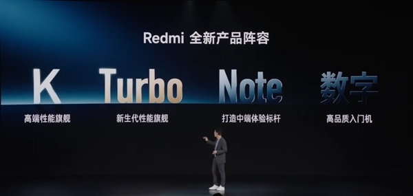 盧偉冰：REDMI Turbo系列逐步承接K系列的位置